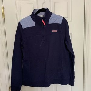 Vineyard Vines women’s 1/4 zip shep shirt